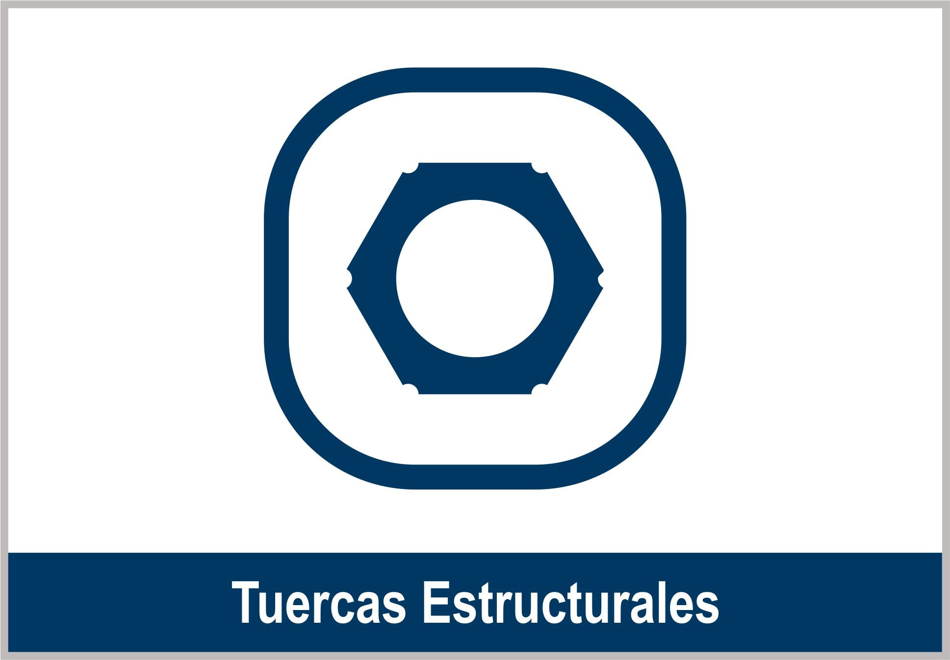 TUERCAS ESTRUCTURALES