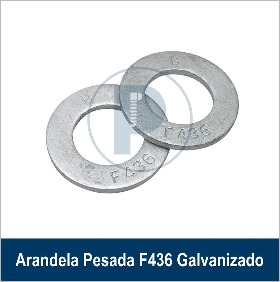 ARANDELA PLANA ESTRUCTURAL F436 GALVANIZADO